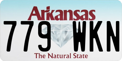 AR license plate 779WKN
