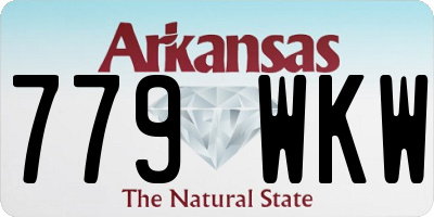 AR license plate 779WKW