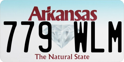 AR license plate 779WLM