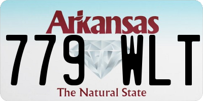 AR license plate 779WLT
