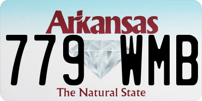 AR license plate 779WMB
