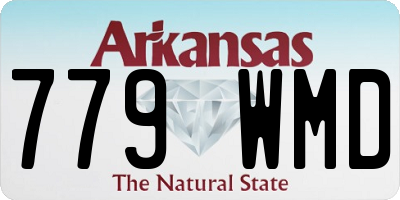 AR license plate 779WMD
