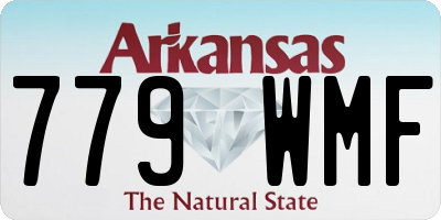 AR license plate 779WMF