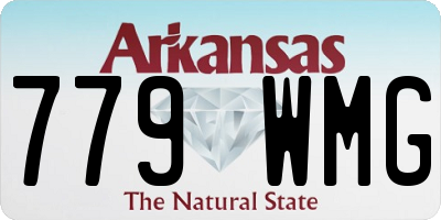 AR license plate 779WMG