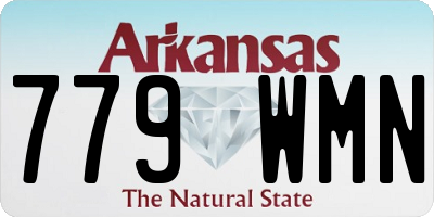 AR license plate 779WMN