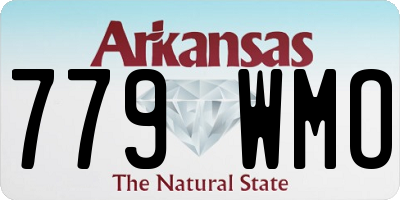 AR license plate 779WMO