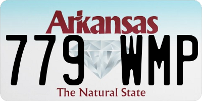 AR license plate 779WMP