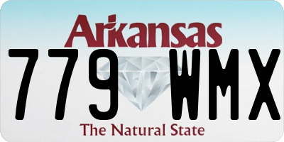 AR license plate 779WMX