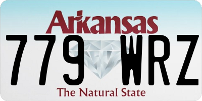 AR license plate 779WRZ