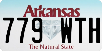 AR license plate 779WTH