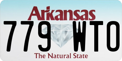AR license plate 779WTO