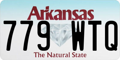 AR license plate 779WTQ