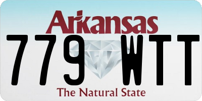 AR license plate 779WTT