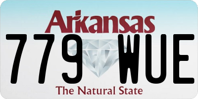 AR license plate 779WUE