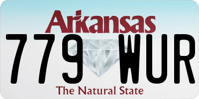 AR license plate 779WUR