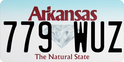 AR license plate 779WUZ