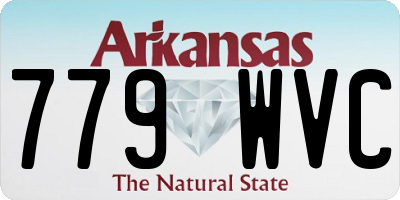 AR license plate 779WVC