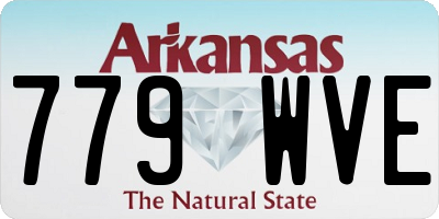 AR license plate 779WVE