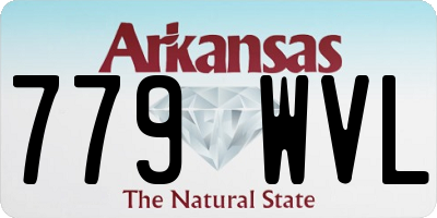 AR license plate 779WVL