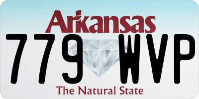 AR license plate 779WVP