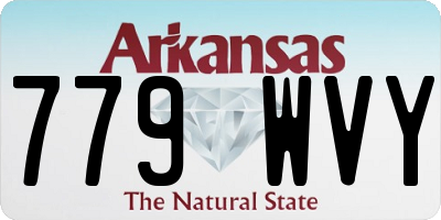 AR license plate 779WVY