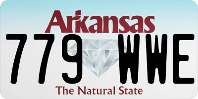 AR license plate 779WWE