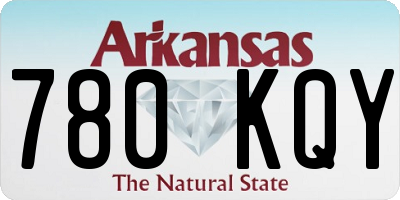 AR license plate 780KQY