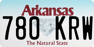 AR license plate 780KRW