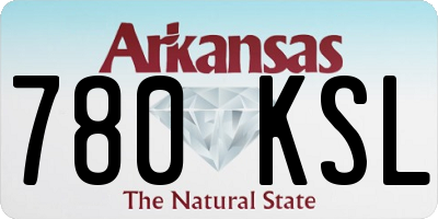 AR license plate 780KSL