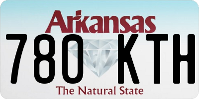 AR license plate 780KTH