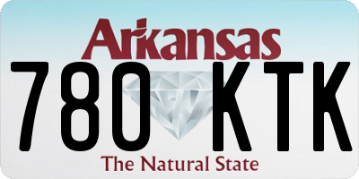 AR license plate 780KTK