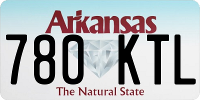 AR license plate 780KTL