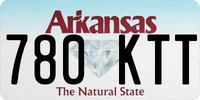 AR license plate 780KTT