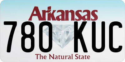 AR license plate 780KUC