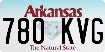 AR license plate 780KVG