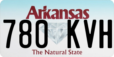 AR license plate 780KVH