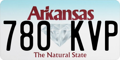 AR license plate 780KVP