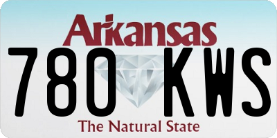 AR license plate 780KWS