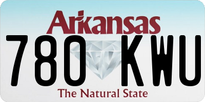 AR license plate 780KWU