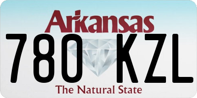 AR license plate 780KZL