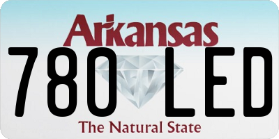 AR license plate 780LED
