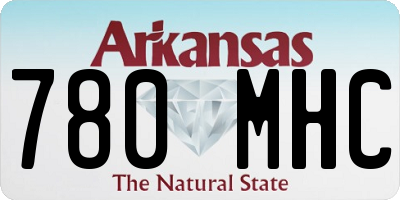 AR license plate 780MHC
