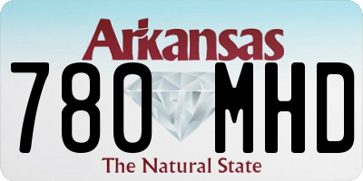AR license plate 780MHD