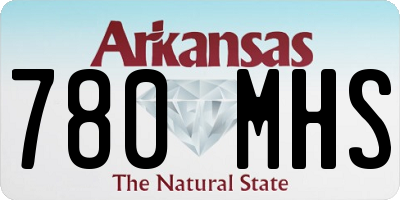 AR license plate 780MHS