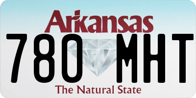 AR license plate 780MHT