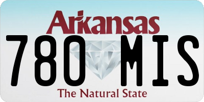 AR license plate 780MIS