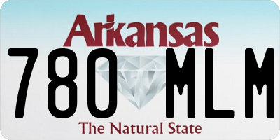 AR license plate 780MLM