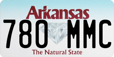 AR license plate 780MMC