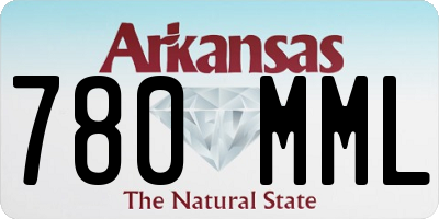 AR license plate 780MML