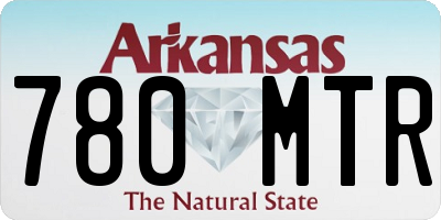 AR license plate 780MTR